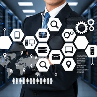 Business professional managing connected digital workflows, showing how Odoo Malaysia unifies sales, finance, and operations data to reduce miscommunication and delayed decisions.