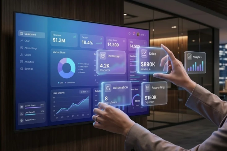 Get flexible odoo customization services designed around your real business needs. From custom modules to workflow automation, API integrations, dashboards, accounting, inventory, and mobile portals, the right odoo customization helps your team work faster with fewer manual errors.