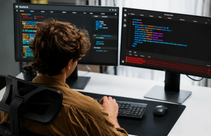Custom Odoo Development Without Workarounds Developer working on custom Odoo ERP customization with clean code and proper module development. Odoo customization services help build stable, upgrade-ready solutions without temporary patches.