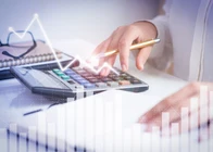 Digital accounting and finance dashboard representing Odoo implementation services and Odoo ERP implementation for business accounting management.
